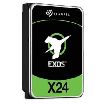 Seagate Exos X24 tvrdi disk od 24 TB, 512E/4KN, 8,89 cm (3,5"), SAS 12 Gb/s, 7.200 o/min, ISE