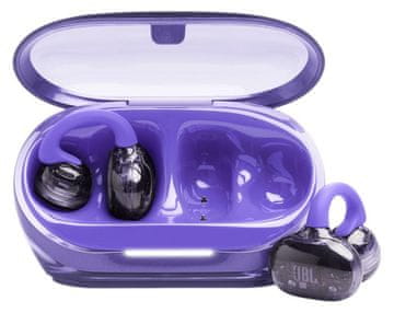 JBL Soundgear Clips Ghost Edition ljubičaste bežične slušalice