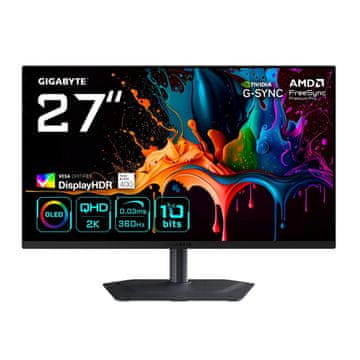Gigabyte Oled monitor 27 MO27Q3 360Hz