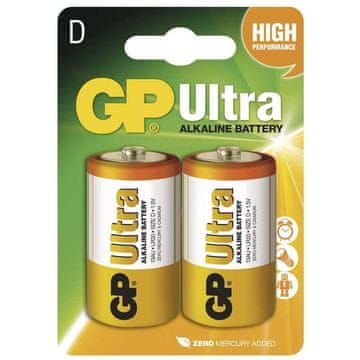 Ultra alkalna baterija LR20 D 1.5V 2SZ - GP13AUETA2