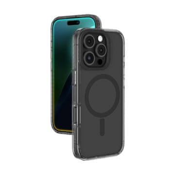 Silikonska maska Titan Pro Mag za iPhone 16 Pro Max - crna