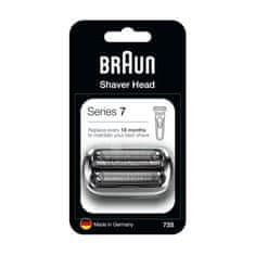 Braun Series 7 73S zamjenska glava srebrne boje