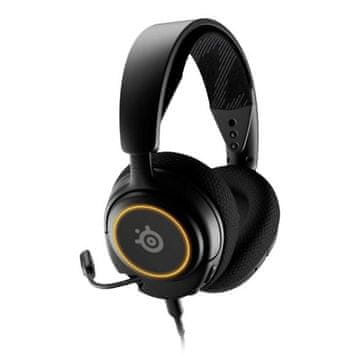 SteelSeries Arctis Nova 3 žičane slušalice crne boje