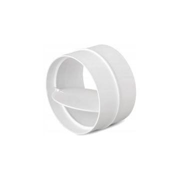 airRoxy Okrugli priključak za kanal s nepovratnim ventilom 125 mm - RX 02-475