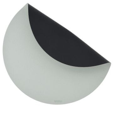 DUKA Baldur podmetač okrugli 38 CM sivo-crni