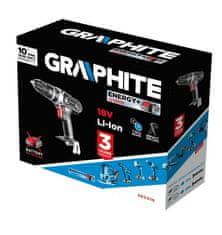 Graphite Energy+ 18V LI 13MM bežična udarna bušilica-odvijač - T 58G010
