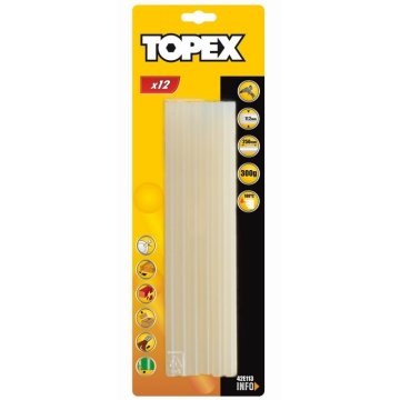 Topex Ljepilo u stiku 11/250MM 12 komada - T 42E113