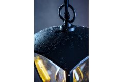 GTV Marina-H vrtna viseća lampa, crna - V-MARINAH00