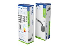 GTV LED rasvjetno tijelo sa senzorom Paris graphite - V-PAR10W40BC