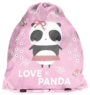 Paso Školska torba za cipele Panda za djevojčice