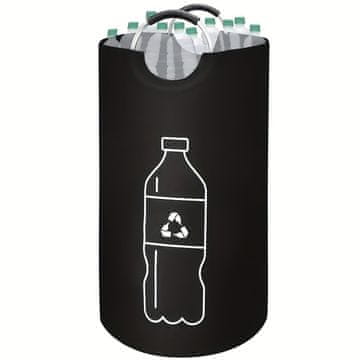 LIVEFY torba za plastične boce Bottle Bag 82l, crna