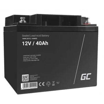Green Cell Zelena gel baterija AGM22 12V 40AH
