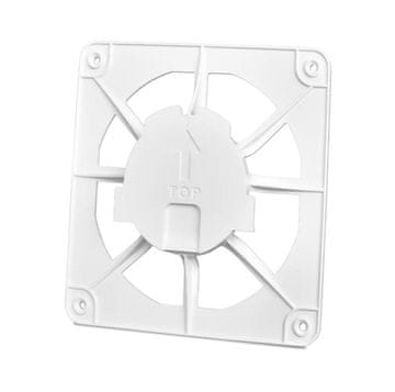 airRoxy Ventilacijska rešetka za montažu drim panela 150X150 bijela - RX 02-300