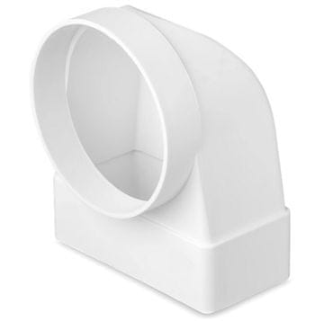 airRoxy Varijabilni spojni koljenski dio za ravni kanal 220*55 FI 125MM - RX 02-512