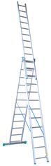 3-dijelne aluminijske ljestve 841CM 12+12+12 prečki - DR4212