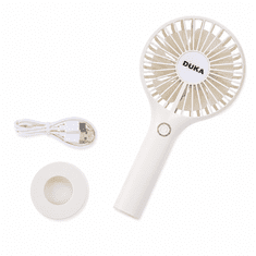 DUKA Ručni prijenosni električni ventilator Mini Bris USB putni ventilator