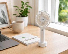 DUKA Ručni prijenosni električni ventilator Mini Bris USB putni ventilator