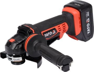 YATO Kutna brusilica 125MM 18V 2X3AH - YT-82828
