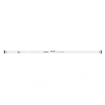 PRO Bijela libela, horizontalni i vertikalni indikator, nagib 2%, 180 CM - 100-AB-180