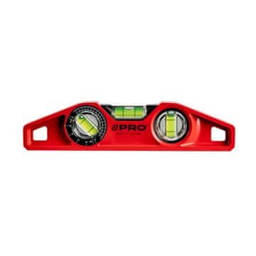 PRO Torpedna libela s podesivim kutomjerom 25 CM - 100-T1-025