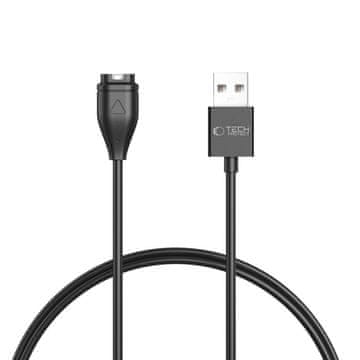 Tech-protect USB-A kabel za Garmin sat 1m - crni
