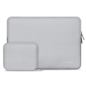 Tech-protect Neoslim torba za laptop za tablete 13-14" + futrola za pribor - siva