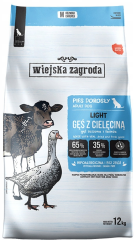 Wiejska Zagroda Suha hrana za pse Guska s teletinom 12 kg