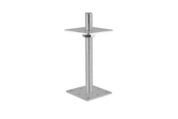 PODESIVA BAZA ZA ŠTAP, ŠIPKA M24*250MM, 80*80MM - LBS PSR1