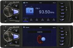 Blow 12V 1DIN LCD auto radio 4x60W MP3 USB Bluetooth