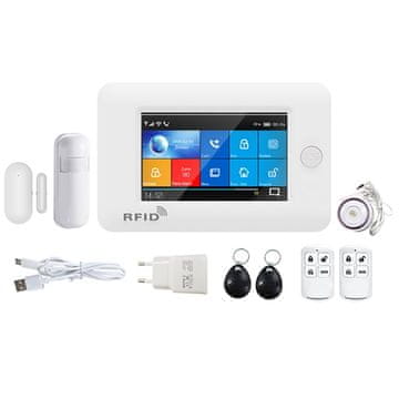 PGST Bežični WIFI GSM/GPRS alarmni sustav s LCD 106 4G