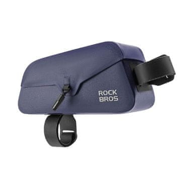 ROCKBROS Vodootporna torba za okvir bicikla s magnetskim zatvaranjem 0,9 l - plava
