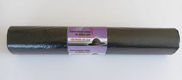 Vreće za smeće 120L 70*110 crne 25 komada - AN 120L/25CZ