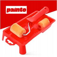 PAINTO Set za slikanje: pladanj + 2 valjka 5 cm + mala drška