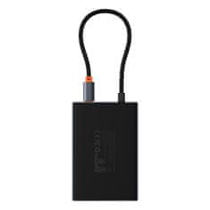 BASEUS 8u1 hub HDMI DisplayPort vga USB-A USB-C adapter - sivi