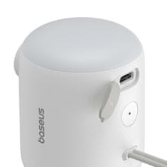 BASEUS Prijenosna punjiva putna pumpa s 4 USB-C nastavka - bijela