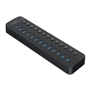 Orico USB 3.0 HUB AKTIVNI RAZDJELJNIK 13 PORTOVA USB-A S PREKIDAČIMA