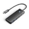Hub PAPW2AC-C3 USB-C na USB-A USB-C razdjelnik - crni