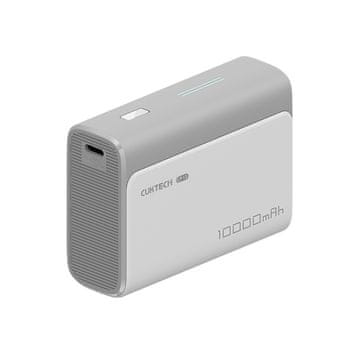Powerbank 10000mAh USB-A USB-C 30W - siva