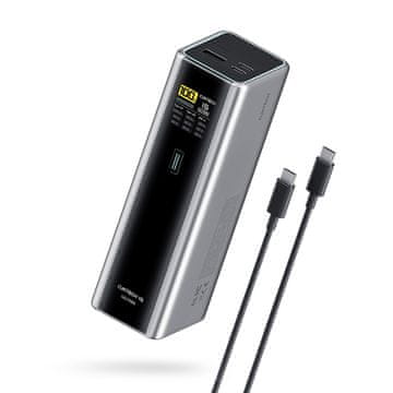 Powerbank 20000mAh USB-C USB-A 210W - siva