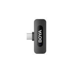 Boya Bežični mikrofon s kopčom 120dB 2.4GHz USB-C - crni