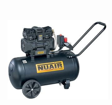 NUAIR Tihi kompresor bez ulja 50L 8BAR 59DB 1.5KM - N/B2DC304NUA