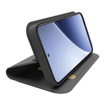 SBS Xiaomi 15 Pro novčanik s glatkim preklopnim poklopcem - crna