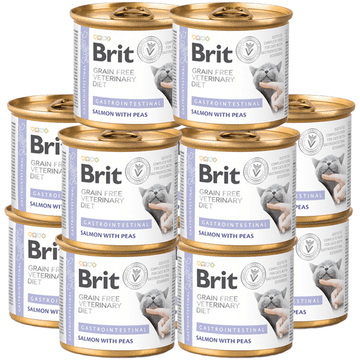 Brit GrainFree Diets Cat can gastrointestinal 12x200g