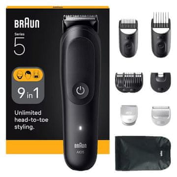Braun AIO5540 crni trimer