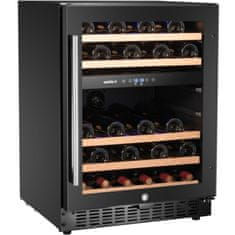 Arktic Dvozonski hladnjak za vino za 46 boca, 137 l, 565x595x820 mm
