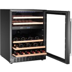 Arktic Dvozonski hladnjak za vino za 46 boca, 137 l, 565x595x820 mm