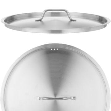 Hendi Poklopac za lonac Profi Line, čelik, promjer 360 mm