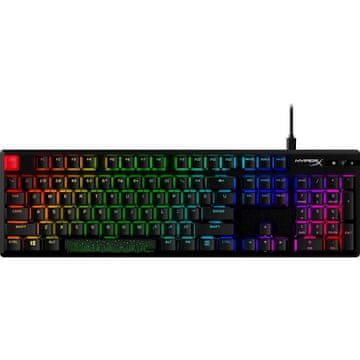 HP HyperX Alloy Origins PBT mehanička gejmerska tipkovnica – HX Red