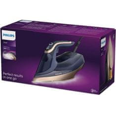 Philips DST8050/20 Azur 8000 Series glačalo na paru SteamGlide Advanced ploča za glačanje tamnoplava