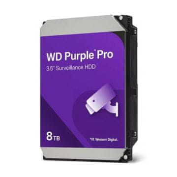 WD PURPLE PRO 8TB tvrdi disk 9cm 7200 256MB SATA WD8002PURP